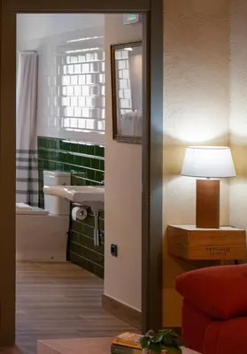 Zona de estar de Priorat Aparthotel