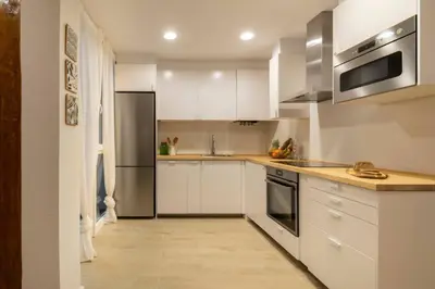 Una cocina o zona de cocina en Precioso apartamento recién reformado pleno centro
