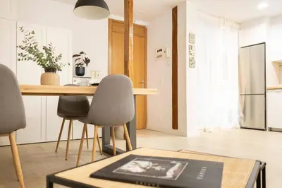 Una cocina o zona de cocina en Precioso apartamento recién reformado pleno centro