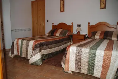 Cama o camas de una habitación en Casa La Catalina II