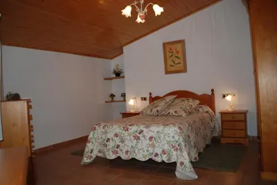 Cama o camas de una habitación en Casa La Catalina II