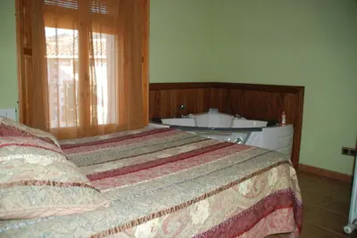 Cama o camas de una habitación en Casa La Catalina III