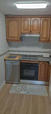 Una cocina o zona de cocina en Apartamento en Benasque