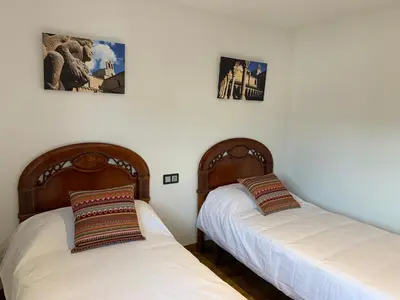 Cama o camas de una habitación en Cal Canal