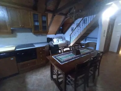 Una cocina o zona de cocina en Apartamentos Sorripas 2 hab