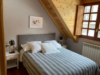 Cama o camas de una habitación en Eth Céu de Salardú
