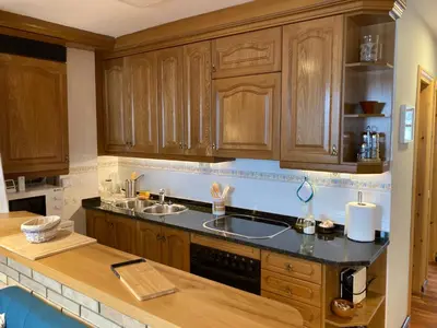Una cocina o zona de cocina en Eth Céu de Salardú