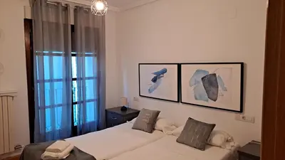 Cama o camas de una habitación en 4AgostoPlace