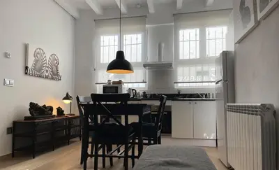 Una cocina o zona de cocina en Apartamento Grimaldi
