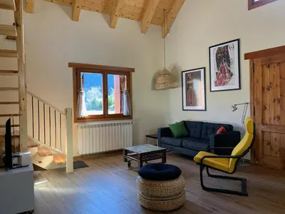 Zona de estar de Balcón de Pineta