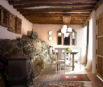 Zona de estar de Casa Grande