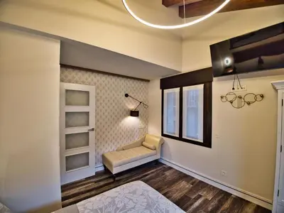 Cama o camas de una habitación en Apartamentos Valle de Ordesa-Torla