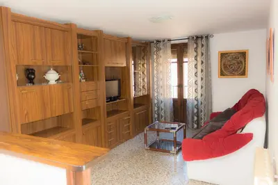 Una televisión o centro de entretenimiento en Casa Blascosanz - piso para 6 personas en el pirineo