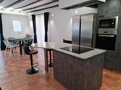 Una cocina o zona de cocina en Ca la Núria