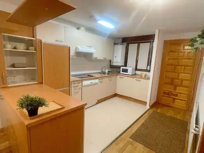Una cocina o zona de cocina en Apartamento *White Formigal*