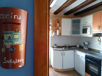 Una cocina o zona de cocina en Casa Aldabe