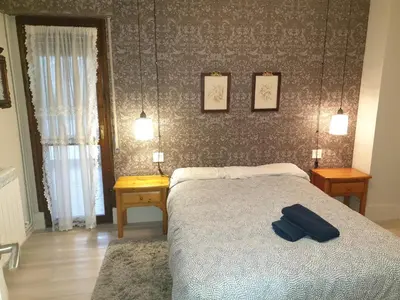 Cama o camas de una habitación en Apartamento Los Valles