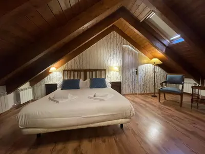 Cama o camas de una habitación en A03 - Casita Minibú Anciles - Villmor