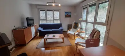 Una televisión o centro de entretenimiento en Buenavista