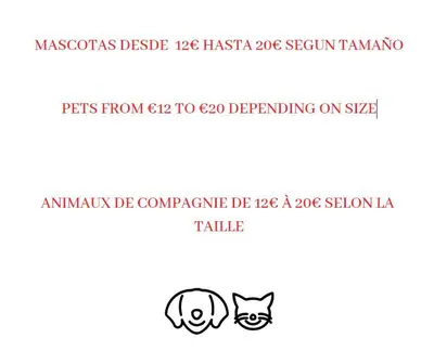 Mascotas con sus dueños en B&B Apartamentos La Atalaya