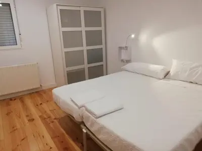Cama o camas de una habitación en Calle Carmen Céntrico Amplio