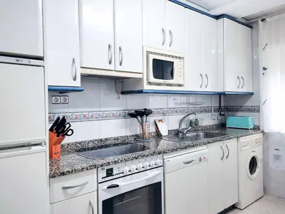 Una cocina o zona de cocina en COBEXO2 Moderno y tranquilo en Sabiñánigo