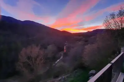 Paisaje cerca of this country house