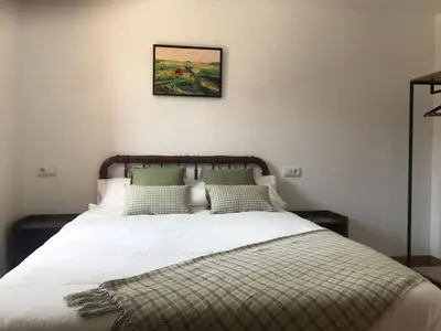 Cama o camas de una habitación en CasaCo Llessui