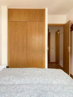 Cama o camas de una habitación en Tarmañones l VISTAS l WIFI l GARAJE l TRASTERO