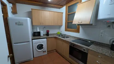 Una cocina o zona de cocina en Les Llucanes