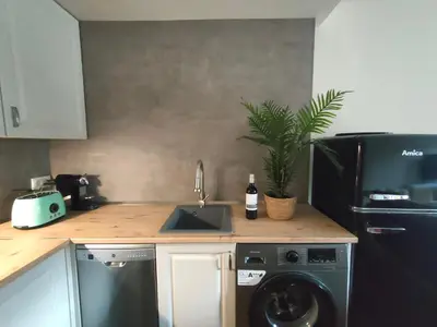 Una cocina o zona de cocina en Los Cachorros