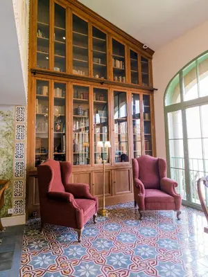 Zona de estar de Hospedium Hotel Palacio La Lozana