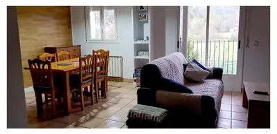 Zona de estar de Apartamento Holidays in Ainsa