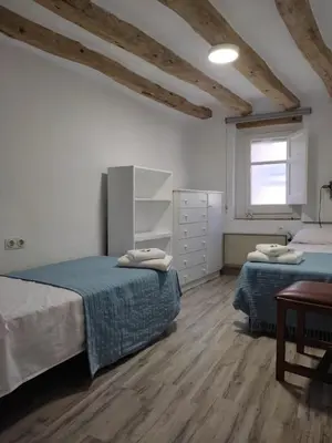 Cama o camas de una habitación en Ca Miquel