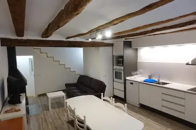 Una cocina o zona de cocina en Ca Miquel