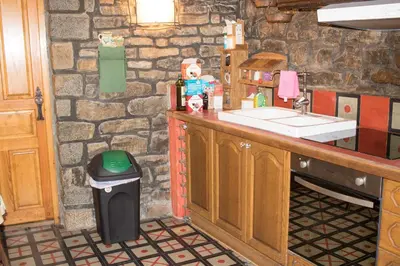 Una cocina o zona de cocina en Casa Rural Borau