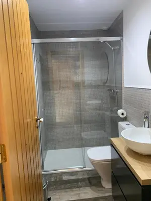 Un baño de Apartamento Rural 2 Casa Bergua