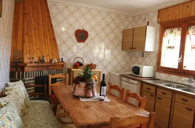 Una cocina o zona de cocina en L'arome de Ainsa