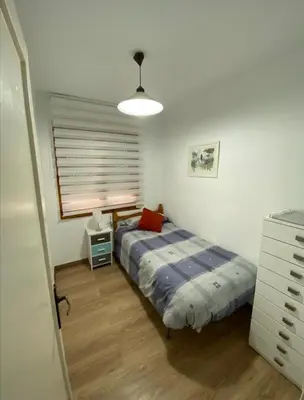 Cama o camas de una habitación en Sant Jordi 2