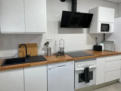 Una cocina o zona de cocina en Apartamento Cuatro Estaciones VT-LR1404
