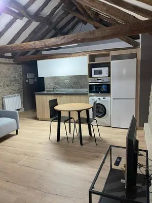 Una cocina o zona de cocina en Loft Casa Bergua