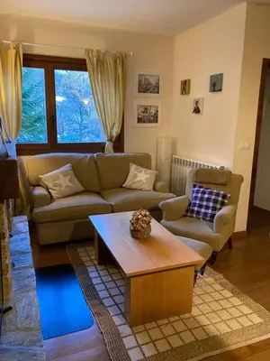 Zona de estar de Apartamento un dormitorio Los Altos de Escarrilla, FORMIGAL-PANTICOSA