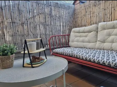 Zona de estar de CHECK-IN CASAS El rincón