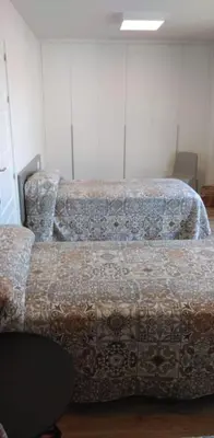 Cama o camas de una habitación en Casa Patxikuzuria