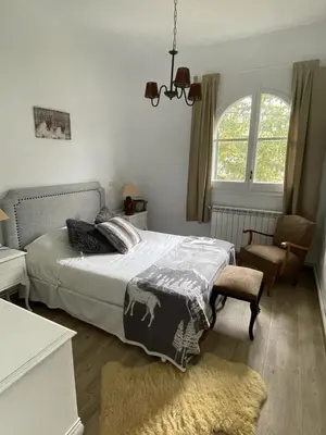 Cama o camas de una habitación en Racó del Pirineu