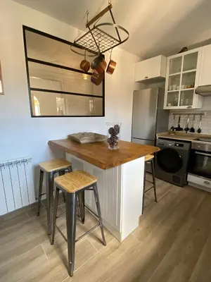 Una cocina o zona de cocina en Racó del Pirineu