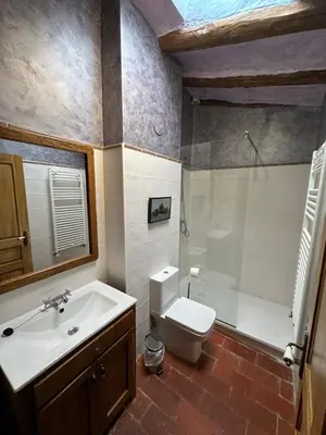 Un baño de Casa Rural La Cuca