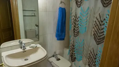 Un baño de Bonita vivienda en el corazón de Zaragoza