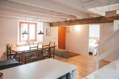 Cama o camas de una habitación en CASA TON, junto a Baqueira y Aigüestortes