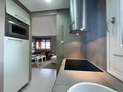 Una cocina o zona de cocina en Betato ✪ Terraza, WiFi & trastero · Pirineos360